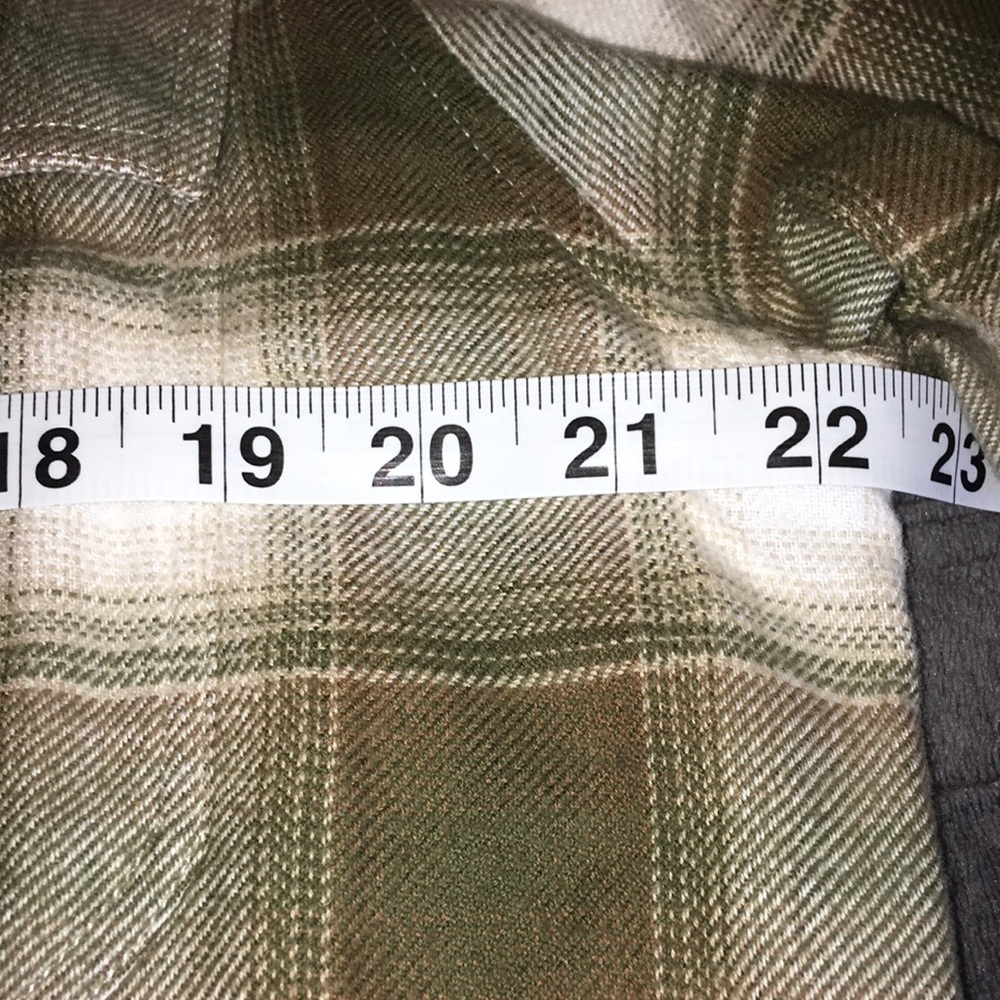 Sun + Stone Green and White Casual Button Down Shirt - Picture 2 of 6